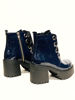 Imagen de Bota Hagrid Azul Charol