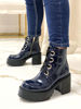 Imagen de Bota Hagrid Azul Charol