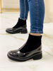 Imagen de Bota Krum Negro Charol Nobuck