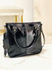 Imagen de Cartera Brit Negro Milano Lagarto