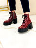 Imagen de Bota Hagrid Bordo Charol
