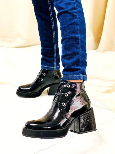 Imagen de Bota Bohr Negro Charol