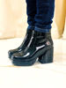 Imagen de Bota Ravenclaw Negro Charol