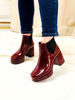 Imagen de Bota Lovegood Bordo Charol