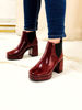 Imagen de Bota Lovegood Bordo Charol