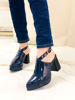 Imagen de Zapato Tesla Azul Charol