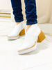 Imagen de Bota Potter Blanco Lagarto