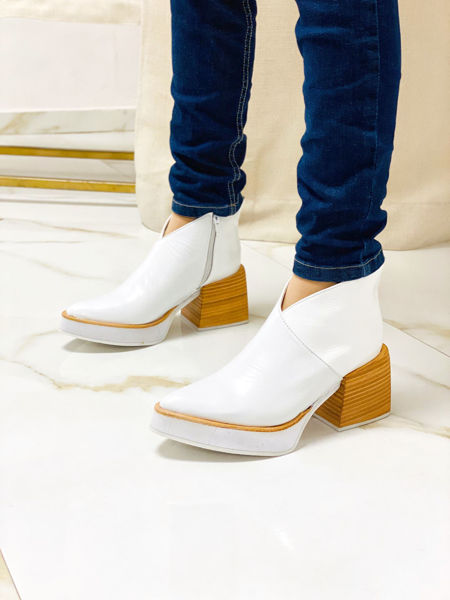 Imagen de Bota Potter Blanco Lagarto