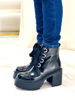 Imagen de Bota Hagrid Negro Charol
