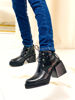 Imagen de Bota Bohr Negro Milano Charol