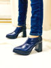 Imagen de Zapato Lagrange Azul Milano Charol