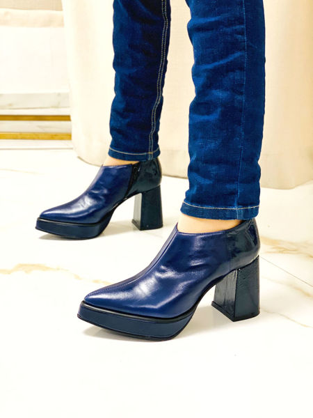 Imagen de Zapato Lagrange Azul Milano Charol