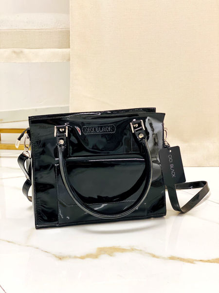 Imagen de Cartera Schwartz Negro Charol