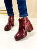Imagen de Bota Maxwell Bordo Charol