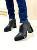 Imagen de Zapato Minerva Negro Trenzado