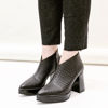 Imagen de Zapato Minerva Negro Trenzado