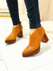 Imagen de Zapato Minerva Whisky Trenzado