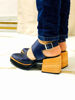 Imagen de Zapato Maslow Azul Lagarto
