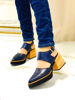 Imagen de Zapato Maslow Azul Lagarto