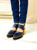 Imagen de Zapato Maslow Azul Lagarto