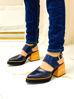 Imagen de Zapato Maslow Azul Lagarto