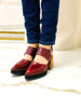 Imagen de Zapato Maslow Bordo Lagarto