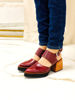 Imagen de Zapato Maslow Bordo Lagarto