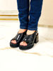Imagen de Sandalia Newton Negro Ninja