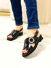 Imagen de Sandalia Planck Negro Charol