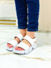 Imagen de Sandalia Watt Blanco Charol