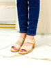 Imagen de Sandalia Perkin Natural Charol Milano