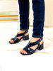 Imagen de Sandalia Boyle Azul Charol