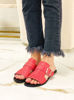 Imagen de Sandalia Calpe Fucsia Vibora