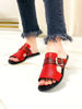 Imagen de Sandalia Calpe Rojo Vibora