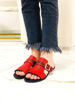 Imagen de Sandalia Calpe Rojo Vibora