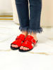 Imagen de Sandalia Calpe Rojo Gigi Charol