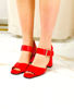 Imagen de Sandalia Megan Rojo
