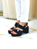 Imagen de Sandalia Bayes Negro Charol