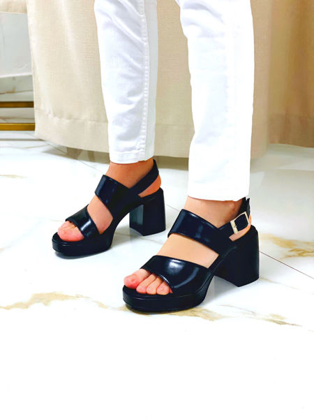 Imagen de Sandalia Bayes Negro Milano