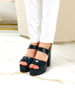 Imagen de Sandalia Chelsea Negro Charol