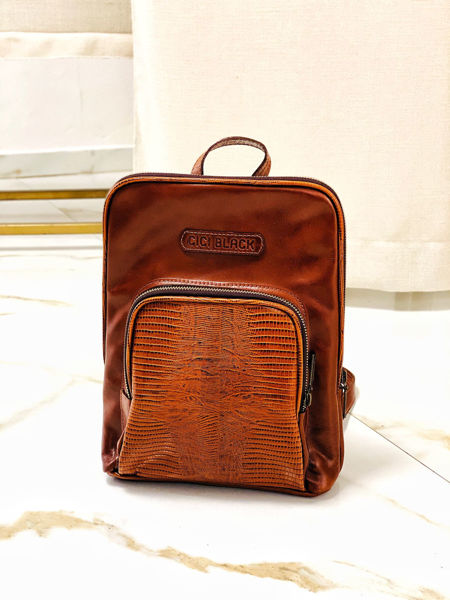 Imagen de Mochila Bouman Whisky Lagarto