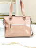 Imagen de Cartera Hertz Rosa Charol