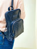 Imagen de Mochila Bouman Azul Croco