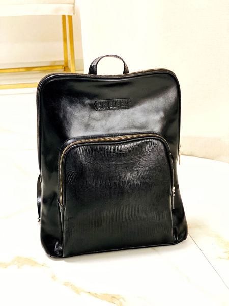 Imagen de Mochila Bouman XL Negro Lagarto
