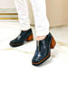 Imagen de Zapato Clooney Negro Milano Lagarto
