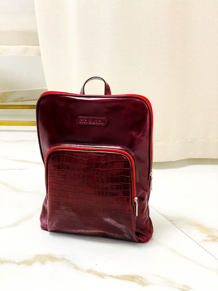 Imagen de Mochila Bouman XL Bordo Lagarto
