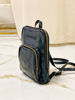 Imagen de Mochila Bouman Negro Milano Lagarto