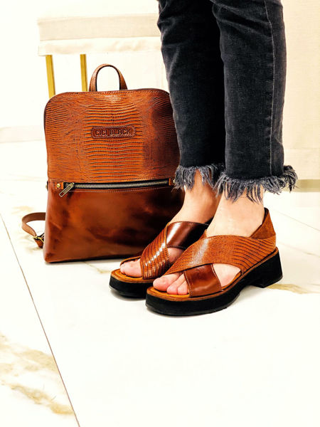 Imagen de Mochila Quidditch Whisky Milano Lagarto