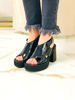 Imagen de Sandalia Jolie Negro Charol