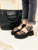 Imagen de Sandalia Gibson Negro Nautilius